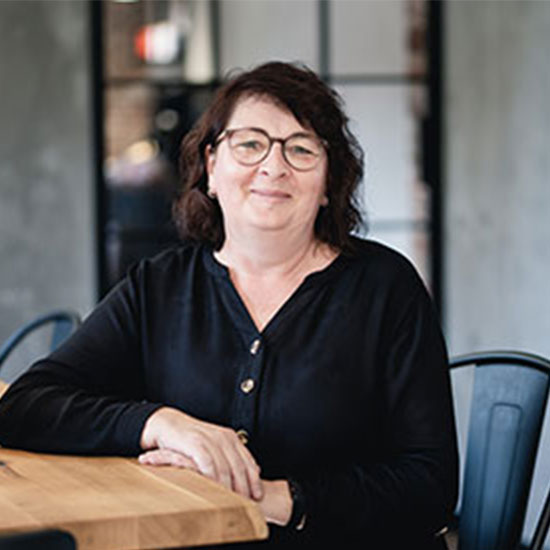 Mitarbeiterin Manuela Bischoff